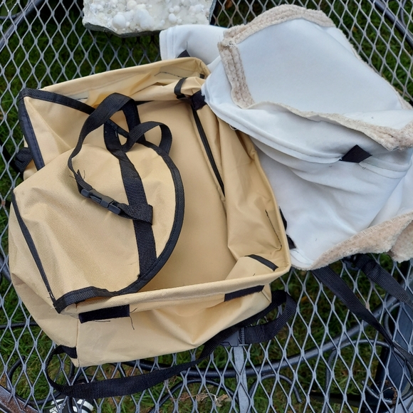 Fleece Lined Pet Dog Cat Carseat/Booster - Picture 4 of 14